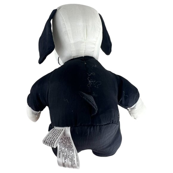 Whitmans Snoopy Plush In Tuxedo With Heart Shaped Empty Candy Box Valentines Day - Picture 4 of 11